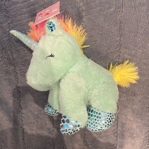 🌟FREE with $20 PURCHASE 🎁 🌟 🦄 Sleeping unicorn plush NWT